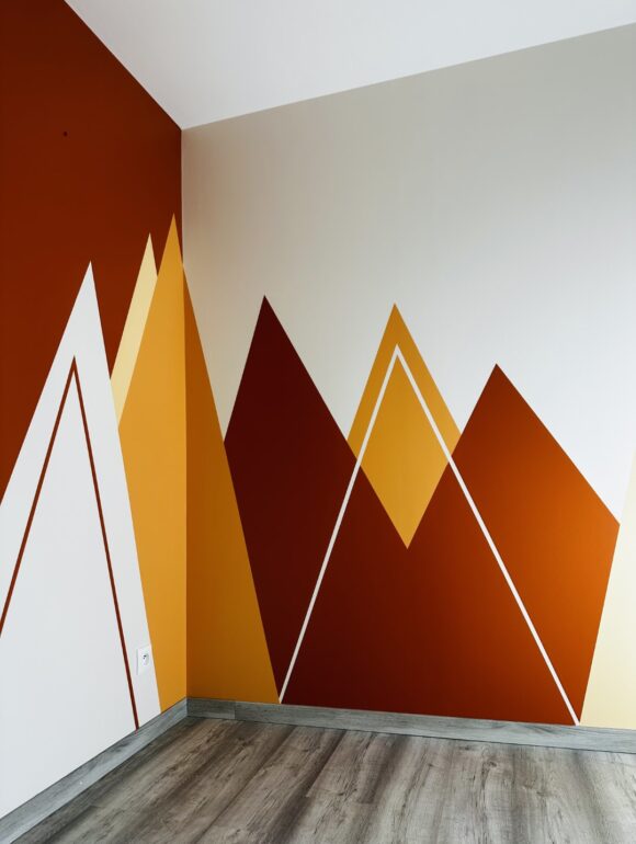 Decoration motifs rouge