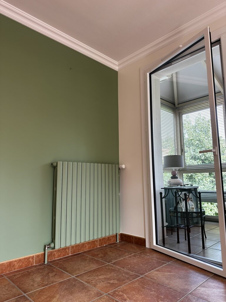 Peinture sur radiateur