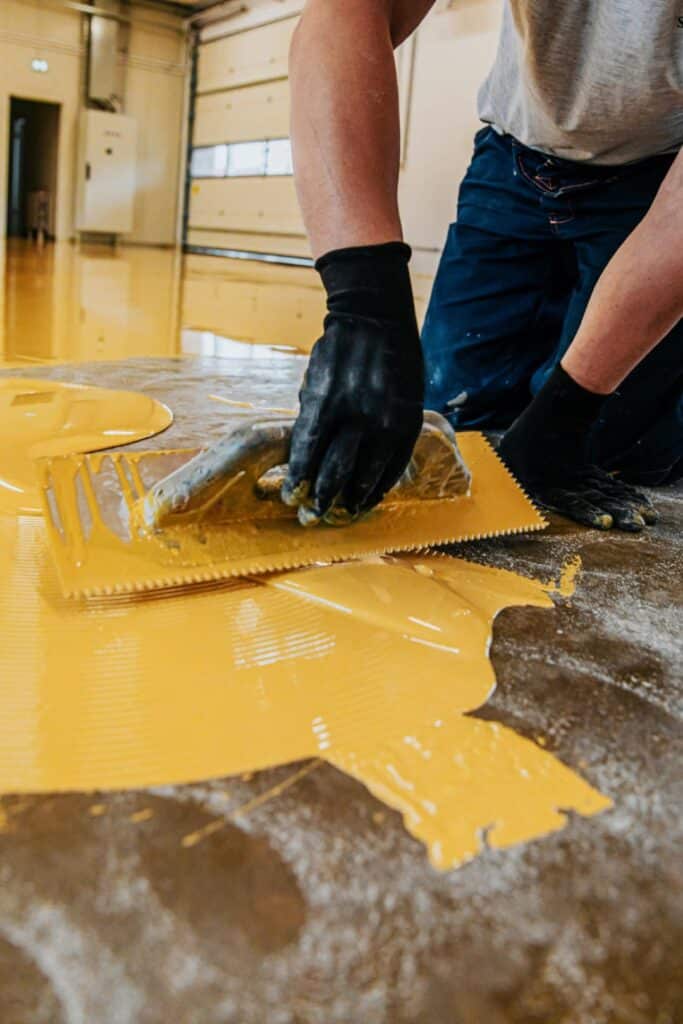 Pose peinture epoxy 01