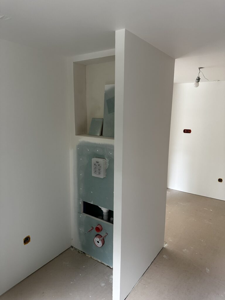 Travaux de platrerie placards