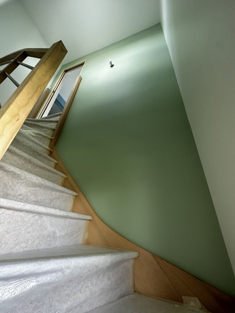 peinture cage escalier